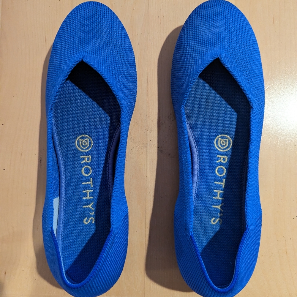 Rothy's Flat Cornflower Blue